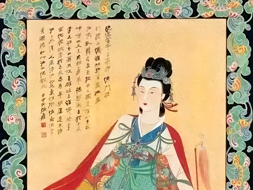 簪花图